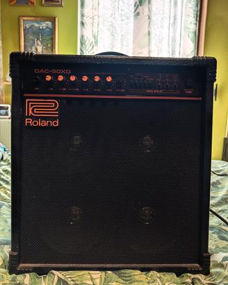Amplificatore Roland DAC-50XD vintage effetti dig