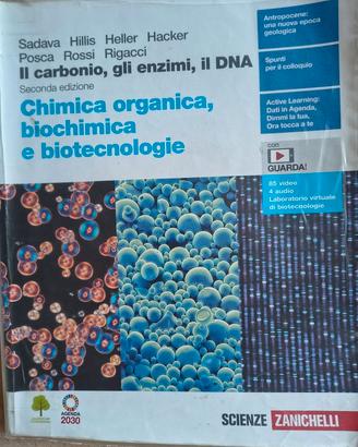 CHIMICA ORGANICA BIOCHIMICA E BIOTECNOLOGIE