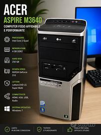 PC Fisso Acer Aspire M3640