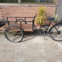 triciclo bicicletta d epoca panettiere doniselli