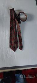 CRAVATTA VINTAGE  - BALENCIAGA PARIS 100% SETA 