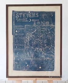 Tono Zancanaro, litografia anno 1971