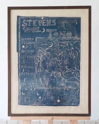 Tono Zancanaro, litografia anno 1971