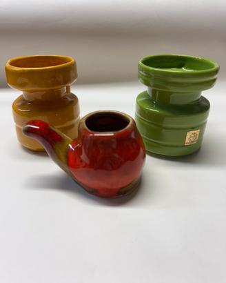 Set pezzi in ceramica artistica