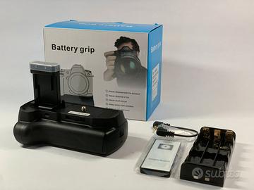 Battery grip con impugnatura verticale, per Canon