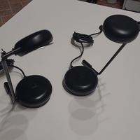 Coppia di lampade da comodino vintage