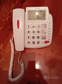 Telefono fisso Brondi per anziani