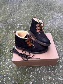 scarpe invernali in pelle