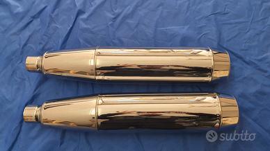 coppia scarichi originali Moto Guzzi Bellagio