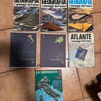 7 libri testo scolastici GEOGRAFIA ITALIANA