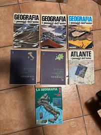 7 libri testo scolastici GEOGRAFIA ITALIANA