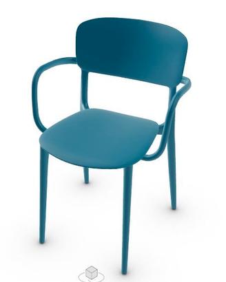 Sedie con braccioli Calligaris Liberty
