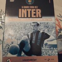 lotto dvd Grande Storia dell'Inter 1 2 3 4 7