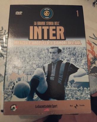 lotto dvd Grande Storia dell'Inter 1 2 3 4 7