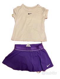 Completo tennis Nike DRI-FIT per bambina -Taglia M