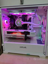 Pc gaming 7800x3D 32gb DDR5 RX 7800XT 850w WHITE