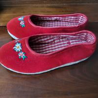 Scarpets friulani da bambina