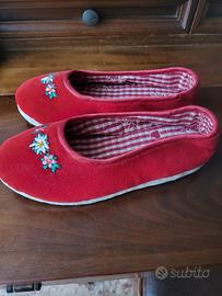 Scarpets friulani da bambina