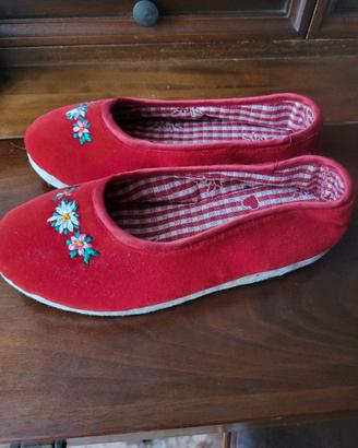 Scarpets friulani da bambina