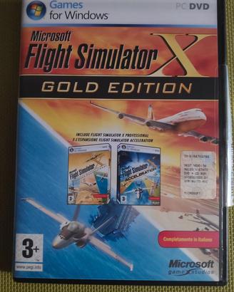 Flight Simulator X Gold Edition per Pc Windows