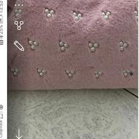 pochette rosa con pallini