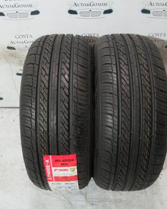 Gomme 195 60 14 Threea NUOVE Estive