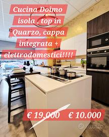 Cucina nuova con isola super scontata