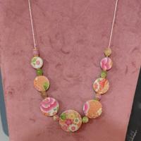 Collana decoupage giapponese 