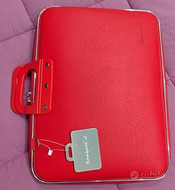 Borsa Valigetta Bombata rossa, dimensioni 46x36x8