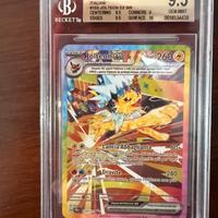 Pokemon JolteonEx(bgs) e GlaceonVAstro(psa)