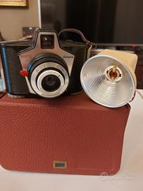 Ferrania Eura 1959 Funzionante + Flash + Custodia