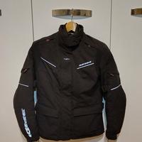 Giacca Moto donna Spidy Venture H2Out Lady Nero