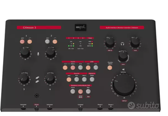Spl Crimson 3 Scheda Audio e Monitor Controller  			
