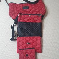 borsa trapuntata in tessuto