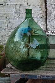 damigiane antiche vetro artigianali 