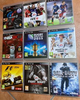 Sony Playstation 3 Slim 300 GB + 9 giochi