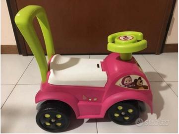 Macchina per bambini cavalcabile Masha e Orso