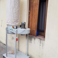 Aspiratore trucioli falegnameria 