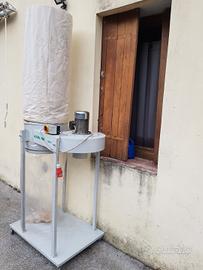 Aspiratore trucioli falegnameria 