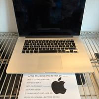 Apple Macbook Pro 15.4 Retina