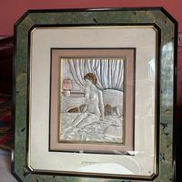 Quadro in argento realizzato a mano