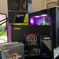 Gtx 1660, ryzen 5 3600x, msi b550 pro, 16gb ram