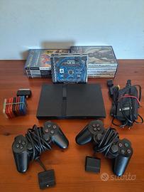 Ps2 slim nera giochi completa