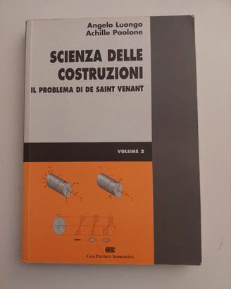 Scienza delle costruzioni 2 volumi 2 Luongo Paolon
