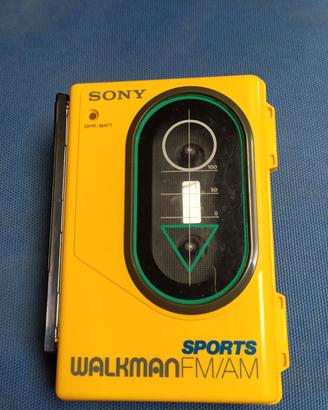 Sony Walkman WM-F35 Sport Giallo