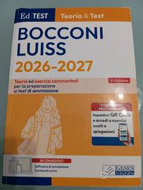 Libro per test accesso BOCCONI e LUISS