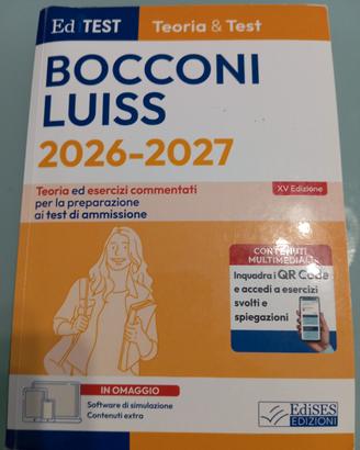 Libro per test accesso BOCCONI e LUISS