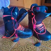 scarponi dc snowboard donna
