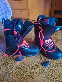 scarponi dc snowboard donna