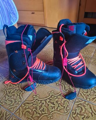 scarponi dc snowboard donna